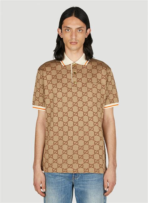 brown gucci polo celebrity